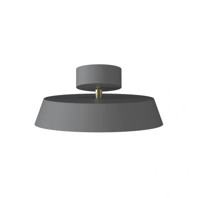 Afbeelding van DFTP by Nordlux Plafondlamp Kaito 2 Dim, grijs, Ø 30 cm, dimbaar