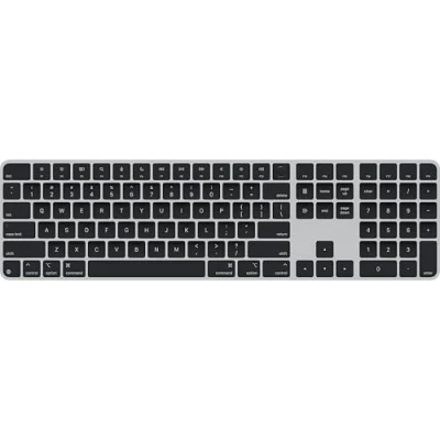 Afbeelding van Apple Magic Keyboard met Touch ID en numeriek toetsenblok voor Mac modellen silicon Engels (VS) Zwarte toetsen ​​​​​​​