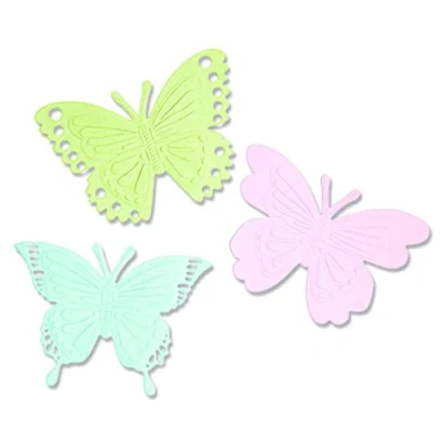 Afbeelding van Sizzix Switchlits Embossing Folder Detailed Butterflies 665745 Kath Breen (04 22)