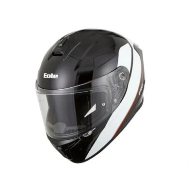 Afbeelding van EOLE PRO Integraalhelm Zwart en Wit, Taille M (57 58cm)