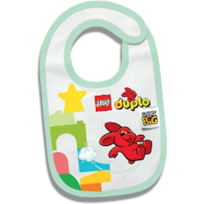 Afbeelding van Baby Slabbertje 2 stuks Lego Duplo 100% Katoen