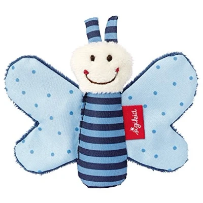 Afbeelding van Sigikid Grasp toy butterfly blue Kinderbunt