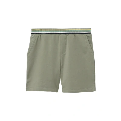Afbeelding van s.Oliver MIT WIDE LEG UND Kontrastdetails Shorts voor kinderen, Maat: 92, Olivgrün