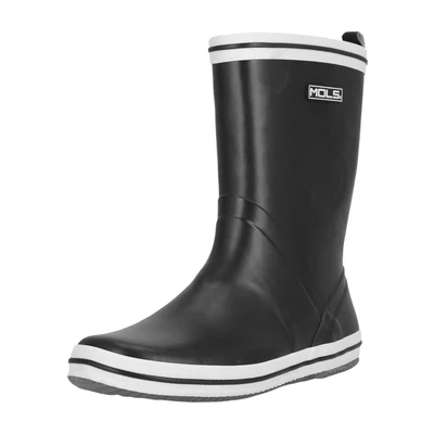 Afbeelding van Mols Regenlaarzen, Maat: 36, Black Natuurrubber