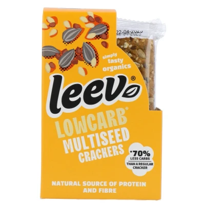Afbeelding van Leev Organic low carb crackers multiseeds
