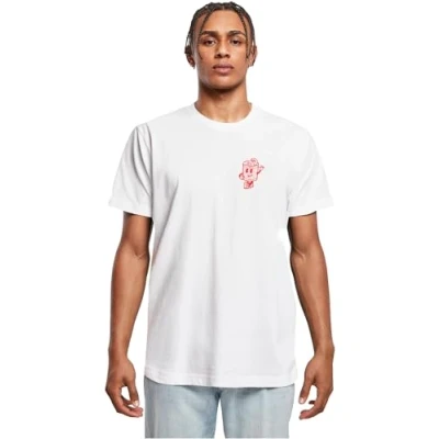 Afbeelding van Mister Tee Heren T shirt 100% katoen wit L, wit, L