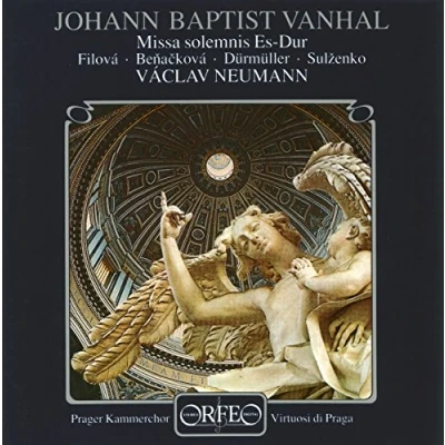 Afbeelding van Prager Kammerchor, Virtuosi Di Praga, Václav Neumann Vanhal: Missa Solemnis Es Dur (CD)