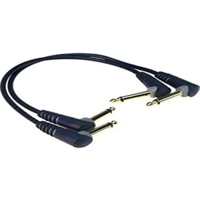 Afbeelding van Klotz AU AJJ0090 2x Patchkabel 0,9 m Mono patch kabel