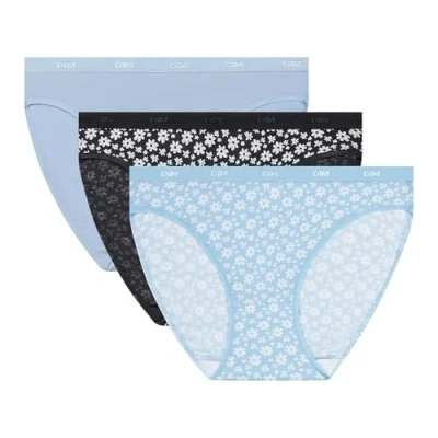 Afbeelding van DIM Les Pockets van katoen, comfortabel, 3 stuks, Sunday Bloom, dames, Bloom Set, S
