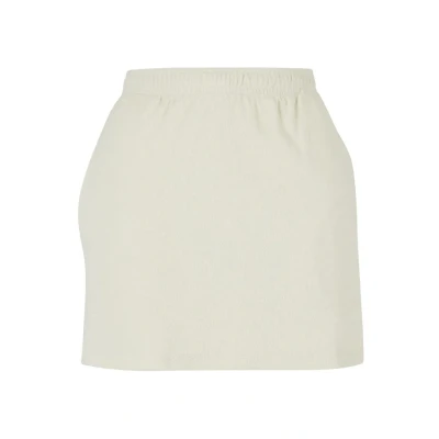 Afbeelding van Urban Classics Towel Alijn rok, Dames, Maat: XS, Palewhite