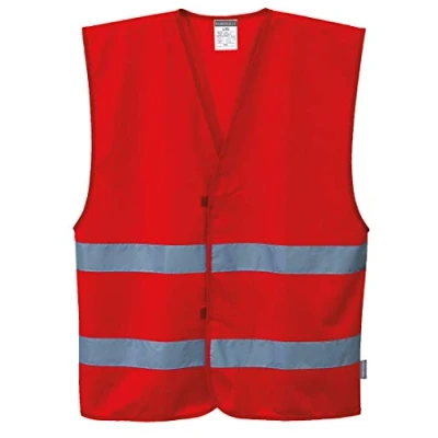 Afbeelding van Portwest F474 Iona Hesje, Normaal, Grootte L/XL, Rood