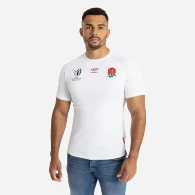 Afbeelding van Umbro Heren Engeland RWC2023 Rugby Thuis Shirt Volwassenen Top
