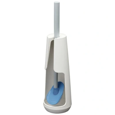 Afbeelding van WC Borstel Tiger Tess Vrijstaand Met Swoop® Flexibel Wit Lichtgrijs