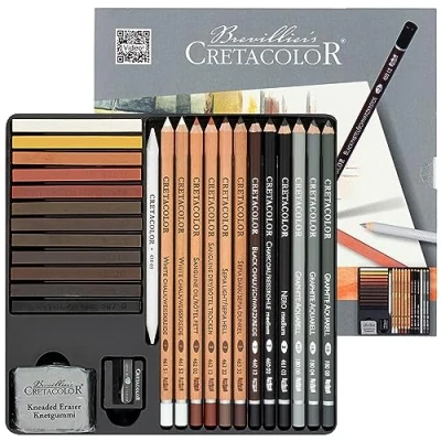 Afbeelding van Cretacolor Creativo Tekenset 27 delig