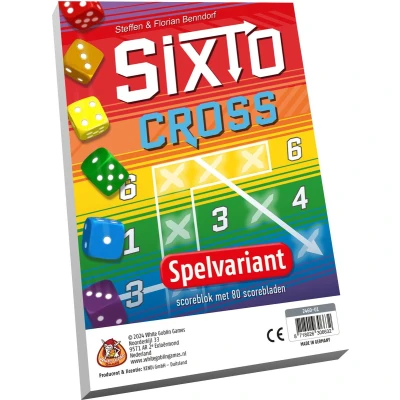 Afbeelding van Sixto Cross (scoreblok met spelvariant voor Sixto)