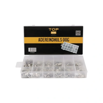 Afbeelding van Topgear Adereindhuls oog assortiment 340 delig