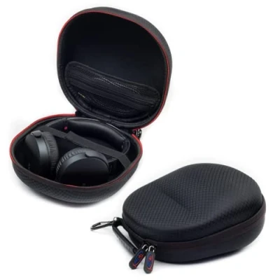 Afbeelding van Digicharge Harde beschermende draagtas voor Sony WH CH520 510 MDR ZX XB, JBL Tune/Live, Beats SOLO SOLO3, Pioneer, Bose, Marshall, Betron On Ear Hoofdtelefoon 18,5 x cm Max