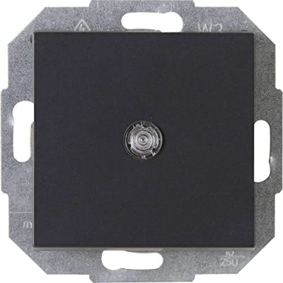 Afbeelding van Kopp Athenis 587665089 Universele schakelaar (uit /wisselschakelaar), verlicht, antraciet