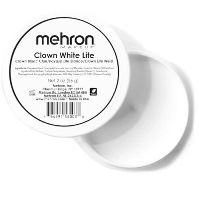 Afbeelding van Mehron Schmink Clown White Lite