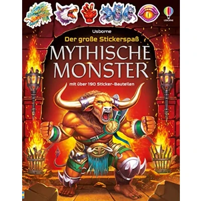 Afbeelding van Der große Stickerspaß: Mythische Monster