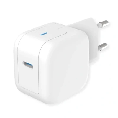 Afbeelding van Roline USB oplader 1 poort, C, 20W (20 W), lader, Wit
