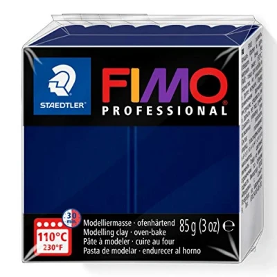 Afbeelding van STAEDTLER 8004 34 Fimo Professional normaal blok, 85 g, marineblauw