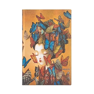 Afbeelding van Agenda 2023 Paperblanks 18 maanden Madame Butterfly Maxi Flexis VER