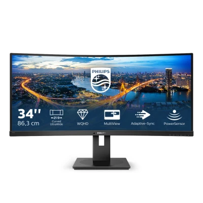 Afbeelding van Philips B Line 345B1C/00 34 Wide Quad HD 100Hz Curved VA Monitor