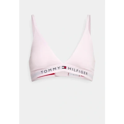 Afbeelding van Tommy Hilfiger Unlined Triangle Bra Lichtroze ecologisch katoen Large Dames