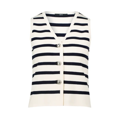 Afbeelding van zero Vest, Dames, Maat: 38, White