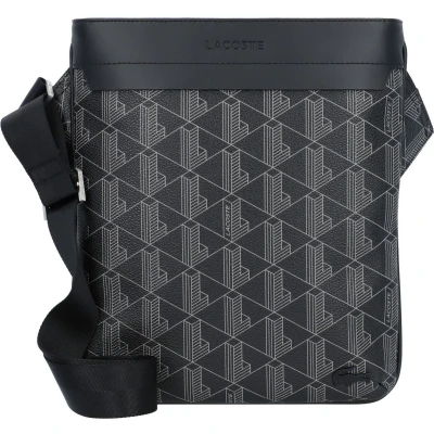 Afbeelding van Lacoste THE Blend Schoudertas, Maat: One Size, Monogram noir gris