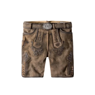 Afbeelding van Stockerpoint leren broek artur, ahorn, 44