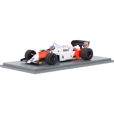Afbeelding van Alfa Romeo 183T Spark Modelauto 1:43 1983 Mauro Baldi Marlboro Team S8803 Monaco GP