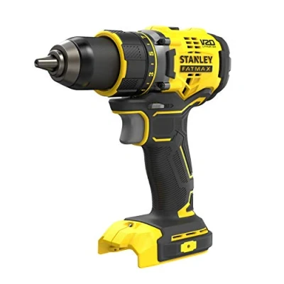 Afbeelding van Stanley FatMax SFMCD720B Accuschroefboormachine, 18 V, 2 versnellingen, 2,0 Ah, max. koppel 80 Nm, borstelloze motor met volledig metalen transmissie, ledlicht, incl. riemclip, levering zonder accu en