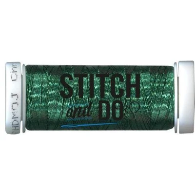 Afbeelding van Christmas Green Hobbydots Garen Stitch &amp; Do