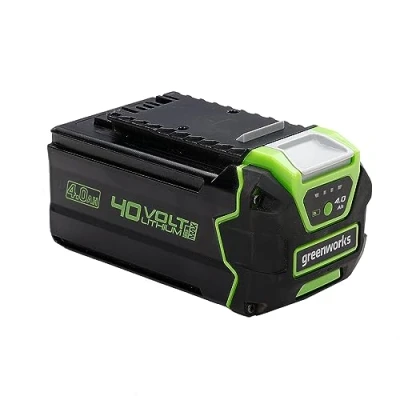 Afbeelding van Greenworks Accu 40 Volt 4.0 Ah 72 Wh Laadtijd: 60 min Geschikt voor alle V Accumachines Laadindicator Gereedschap