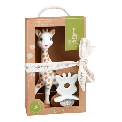 Afbeelding van Sophie de Giraf So Pure Bijtspeeltje In Geschenkdoosje met Strik, 1 stuks