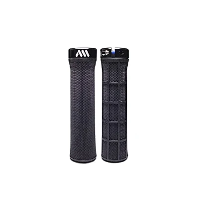 Afbeelding van All Mountain Style Lichte AMS Berm Grips voor MTB Veilige en Duurzame Grip, Geschikt Mountain, Enduro &amp; Downhill, 135mm Lengte Slechts 100g Zwart