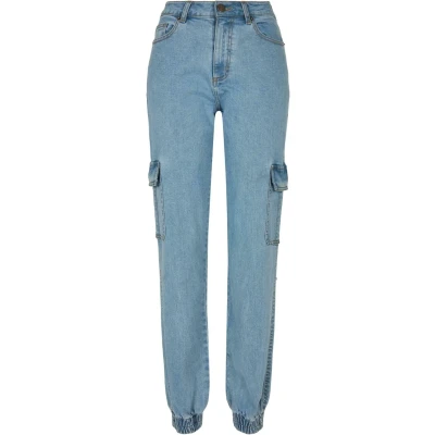 Afbeelding van Urban Classics Relaxed fit jeans, Dames, Maat: 28x28, Clearblue bleached