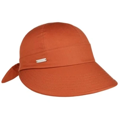 Afbeelding van Seeberger Vrijetijdspet Dames Cap Katoen (One Size roest), roest