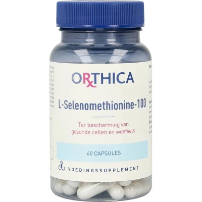 Afbeelding van Orthica L Selenomethionine 100 60 capsules