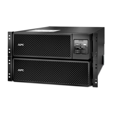 Afbeelding van APC Smart UPS On Line 10KVA noodstroomvoeding 6x C13, 4x C19, hardwire 1 fase uitgang, rackmountable, Embedded NMC
