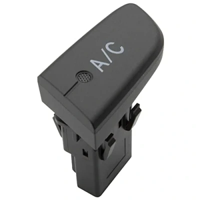 Afbeelding van MangWany Airconditioning AC schakelaar drukknop met kap compatibel C1 107 Toyota Aygo Mk1 2005 2006 2007 2008 2009 2014 6554.KX 6554 KX 6554KX
