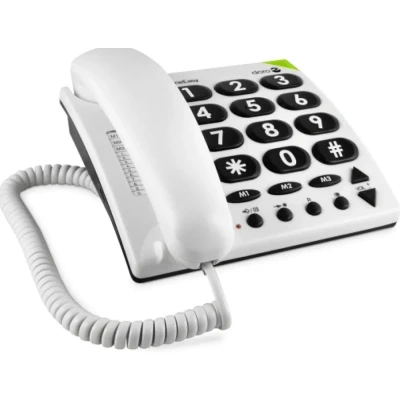 Afbeelding van Doro PhoneEasy 311c Huistelefoon Wit