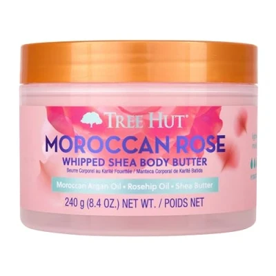 Afbeelding van Tree Hut Moroccan Rose Whipped Shea Body Butter 240 gram