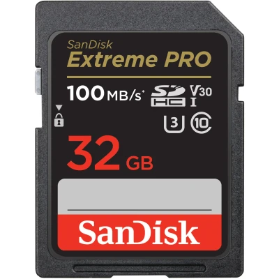 Afbeelding van SanDisk Extreme Pro 32GB SDHC Memory Card 100MB
