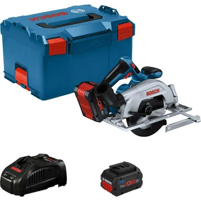 Afbeelding van Bosch Professional GKS 18V 57 2 Accu Cirkelzaag 165mm 5.5Ah in L Boxx 06016C1202
