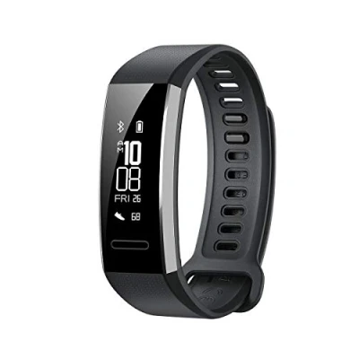 Afbeelding van HUAWEI Band 2 Pro Fitnesstracker, GPS, bluetooth, hartslagmeting, waterdicht tot 5 ATM, zwart