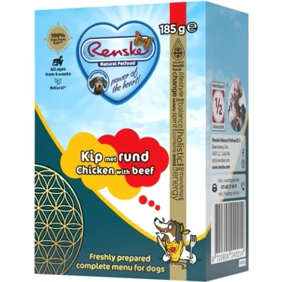 Afbeelding van Renske Vers Bereide Maaltijd Kip / Rund 24X185 GR