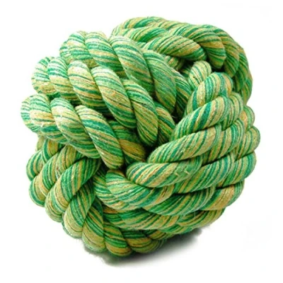 Afbeelding van Happy Pet Nuts For Knots Touwbal LARGE 10,5X10,5X10,5 CM (67597)
